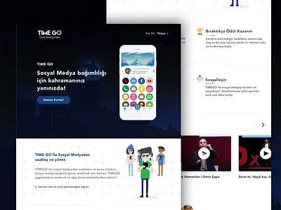 TimeGO Time Saving Hero timego ui ux web website