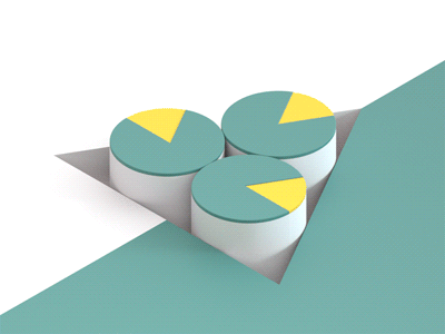 Converging angle animation gif illustration loop shapes