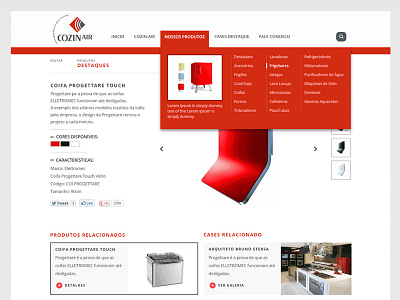 Website Minimalista and Clean catalog content ecommerce product product page site ux website