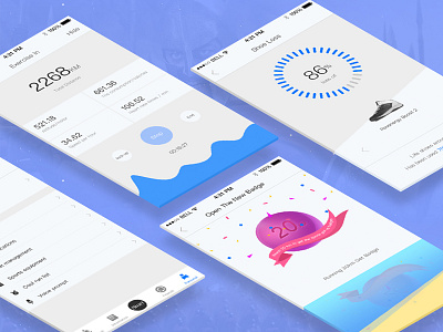 CHALLENGER 挑战者APP app graph interface ios ui