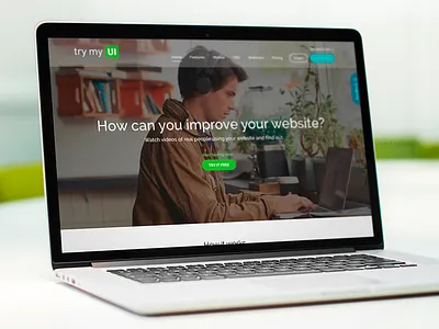 TryMyUI brand collateral design. front end development information architecture interaction design user interface design visual design