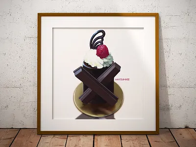 Food Illustrations #2 design dessert digital art drawing food illustration painting sweets