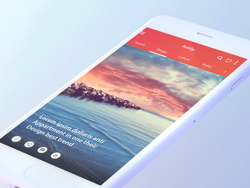 hetly. News Feed Reader gmarellile ios mongi ayouni news feed tunisia ui user experience user interface ux