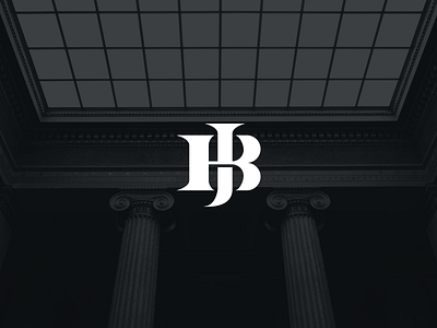 JB monogram bj classic clean jb monogram serif sharp sharp serif simple