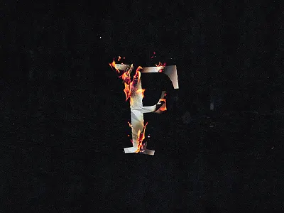 F on Fire 36daysoftype f fire