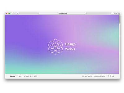 Personal Site – Live Pre-launch branding design interactive portfolio responsive ui ux web website