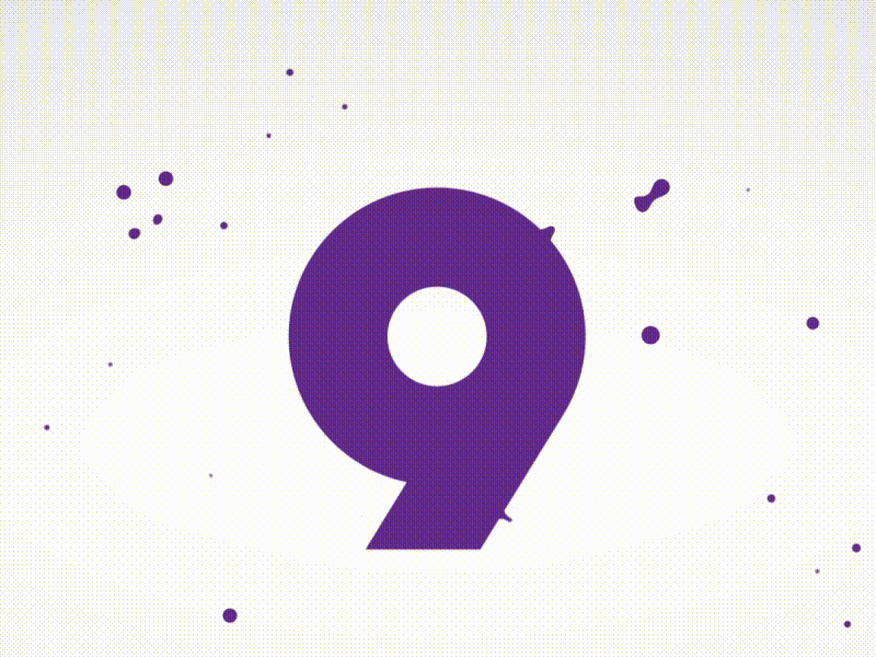 9 logo ident motion design