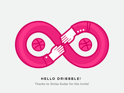 Infinity community dribbble hello infinity