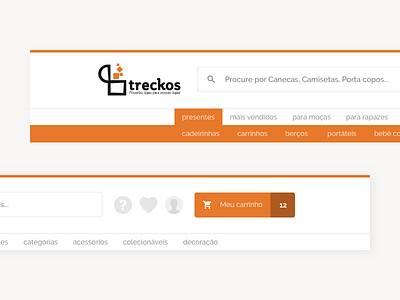 E-commerce Treckos Headers ecommerce header