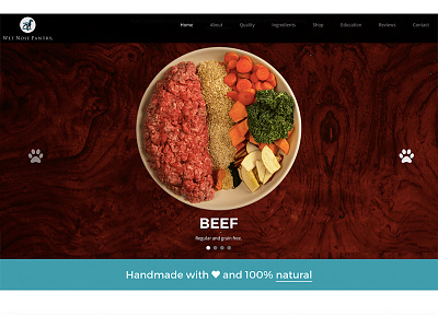 "Flavors" module design module photography ui ux web design