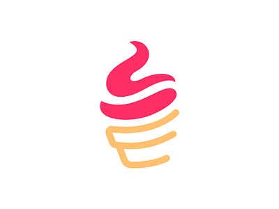 Sprinkles branding design ice cream logo sprinkles