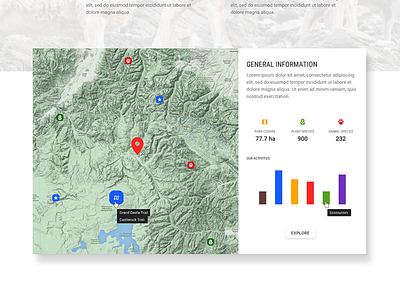 Info Card adaptive bootstrap