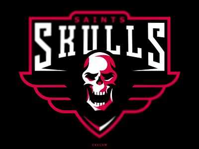 Saints Skulls branding caelum esport identity logo logotype mascot sport