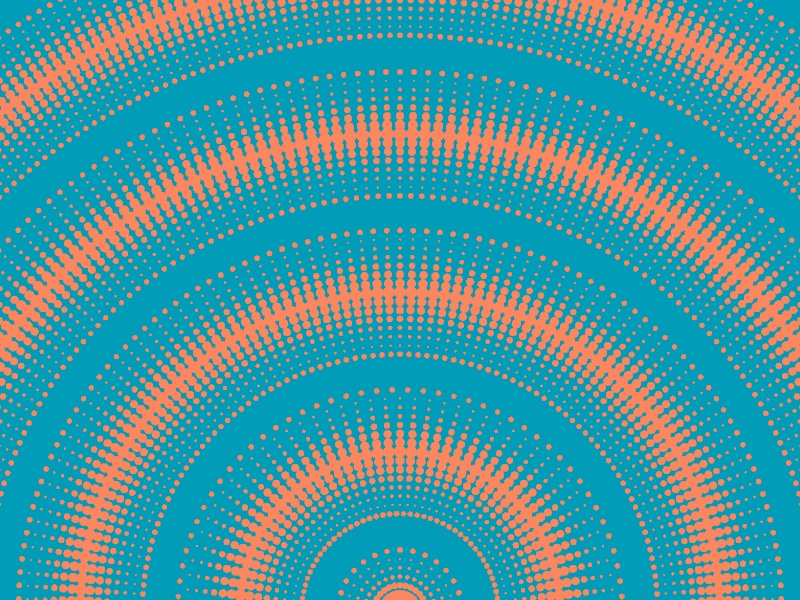 Orbital color dizzy dots psych spinning trippy vibration