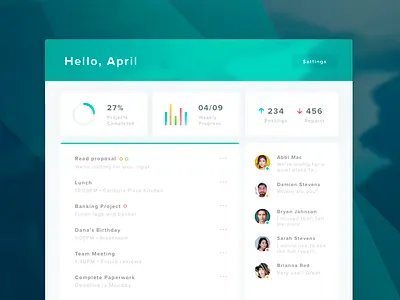 Dashboard dashboard ui ux web