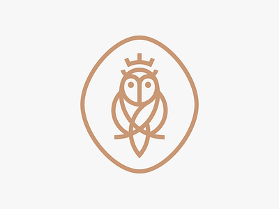 Owl 8520677 bird clean icon king logo owl simple