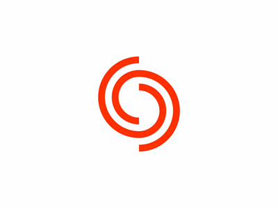 S, spin, spiral, letter mark, logo design symbol flat 2d geometric illusion letter mark logo logo design monogram negative space s spin spinner spiral swirl vector icon mark symbol