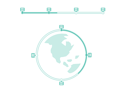 Loading hosts globe host loaders loading progress spinners webhost