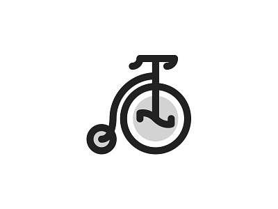 Penny Farthing icon icondesign illustrator lineicon vector vector art vintage