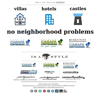 NEIGHBORHOOD. brand branding building buildingconstruction castles construction design graphic design homes hotels illustration logo lux neighborhood properties property propertydeveloper realestate resorts villas