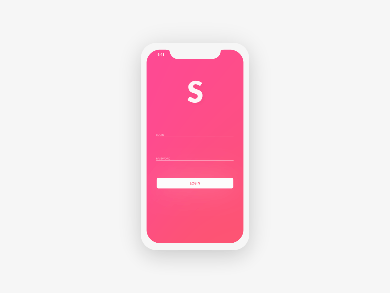 Iphone X animation app iphone micro notch ui ux x