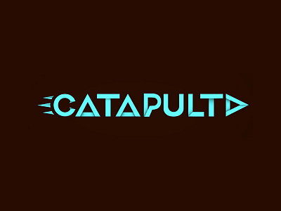 Catapulta _ concept logo catapulta logo speed