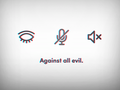 No evil. digital evil icons