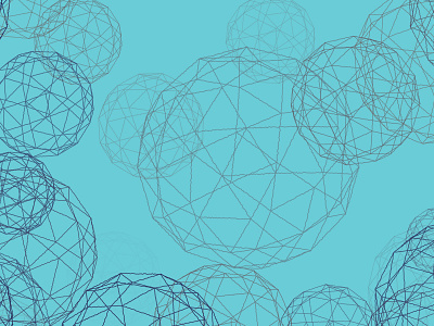 System Building 4 brushes dodecahedro illustrator structure system