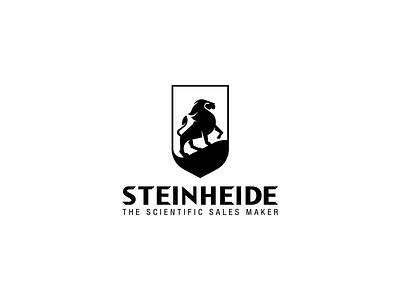 Steinhiede Logo animal logo golden ratio identity illustration lion logo logo mark