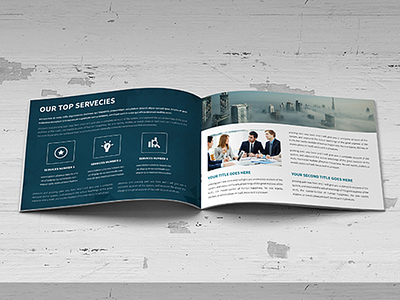 Annual Report Brochure brand brochure catalogs catalogue clean corporate customisable design free logo print template