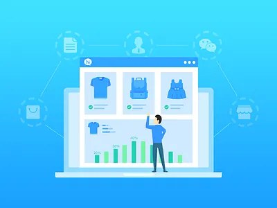 Electrical business illustrations illustrations