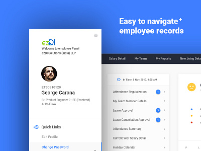 Hrms Thumbnail employee panel