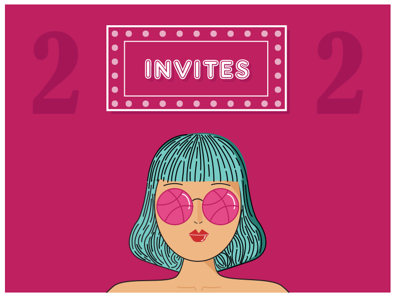 Dribbble Invites adobe invite