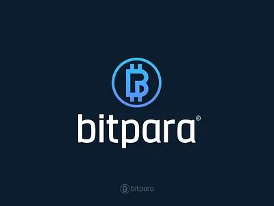 Bitpara - Logo b bitcoin brand mark branding chain ethereum icon logo logo design p