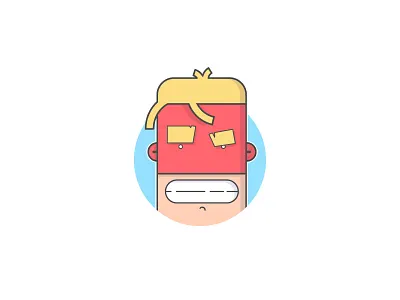 G-Force Hero character comic design drawing flat graphic icon icons illustration illustrator mask outline