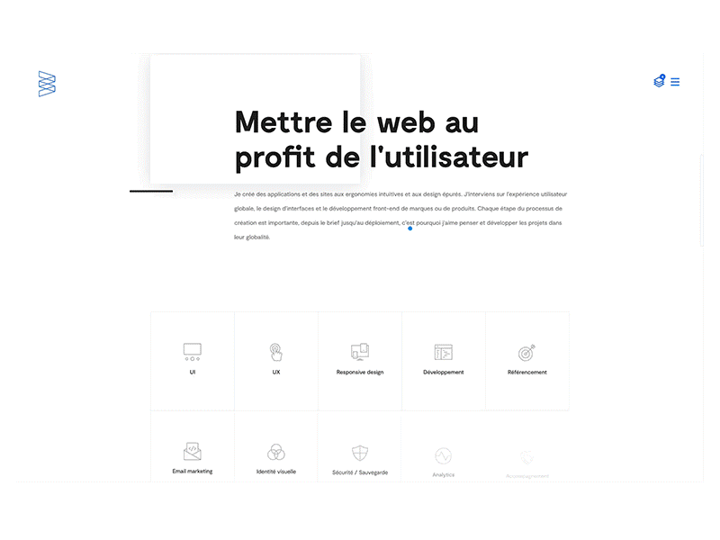 Portfolio 2017 Live ! animation design gif live portfolio site ui ux website