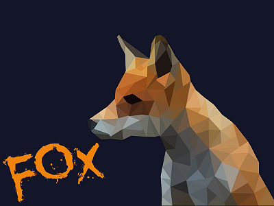 My First Low Poly Drawing first attempt first try low poly lowpoly