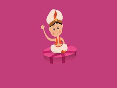 Hello Dribbble! animation