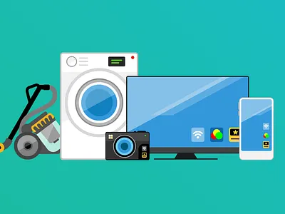 Home appliance camera dyson machine phone tv vacuum washing