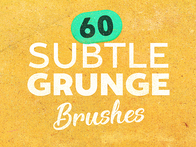 Subtle Grunge Brush Set 6 brushes free grunge photoshop subtle texture