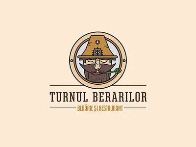 Turnul Berarilor beer brew brewery character craft beer logo restaurant