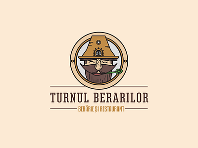 Turnul Berarilor beer brew brewery character craft beer logo restaurant