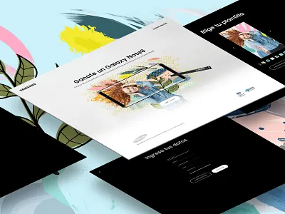 Landing Samsung Note It landing samsumg