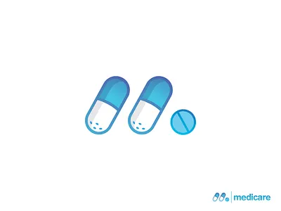 M + Concept of medicine app icon gradient health logo m medic medical medicare medicine type ©mushfik design