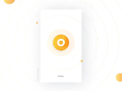 Splash Screen- Daily UI:: #093 analytics chart fantasy intro ios logo product splash statistics travel ui ux