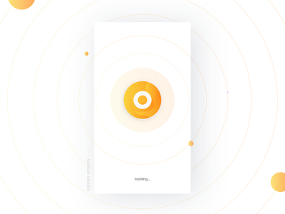 Splash Screen- Daily UI:: #093 analytics chart fantasy intro ios logo product splash statistics travel ui ux