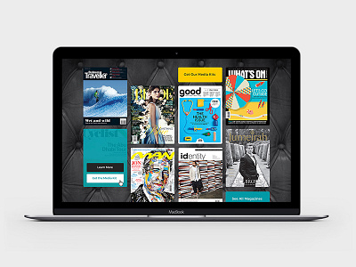 Motivate Publishing – Web Concept #1 corporate design publishing responsive ui user experience ux web website