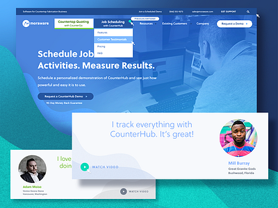 Moraware II stylescape ui web design