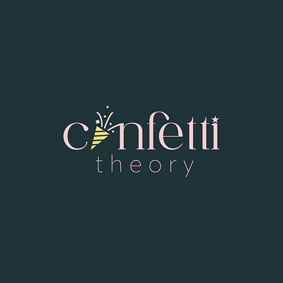 Confetti Theory branding graphic design logo