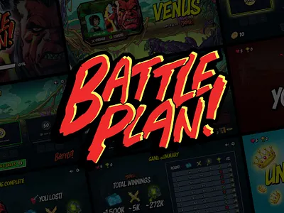 BattlePlan Game Design artwork design gaming ui ux web3